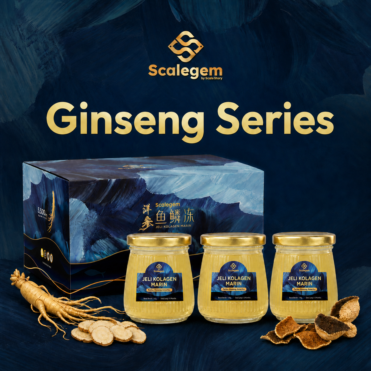Ginseng Series Fish Scale Collagen